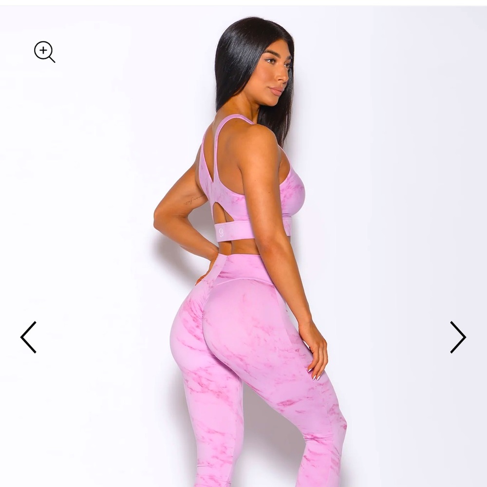 Bombshell Sportswear Pink Marble Leggings